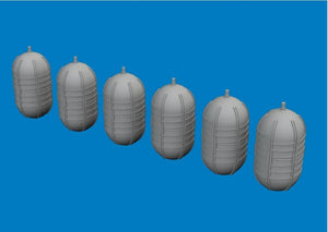 Eduard 672397 WWII USAAF oxygen tank G-1 1/72 – immagine 3