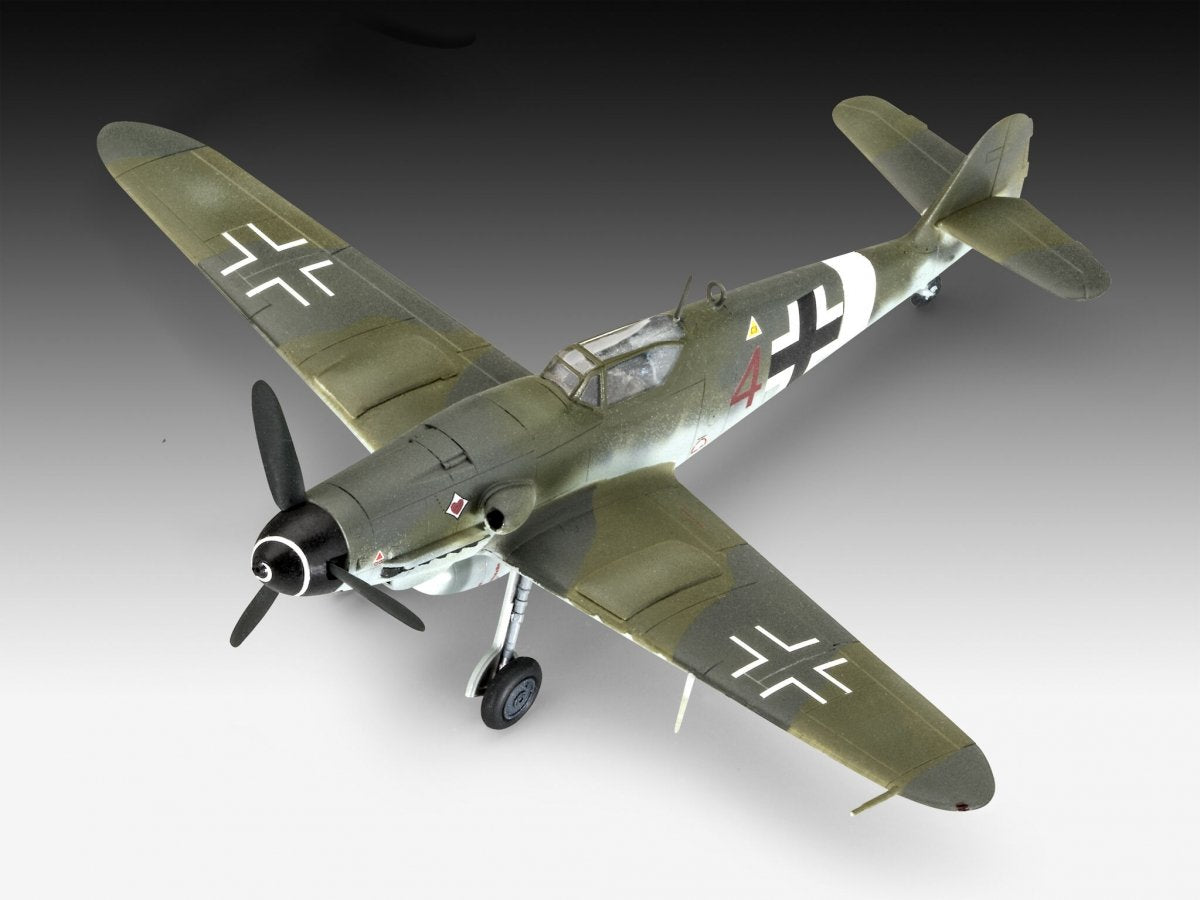 Revell 63710 Combat Set Messerschmitt Bf109G-10 &amp;amp; Spitfire Mk.V 1/72 – zdjęcie 3