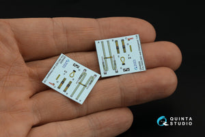 Quinta Studio QD48345 F/A-18B 3D-Printed &amp;amp; coloured Interior on decal paper (Hasegawa) 1/48 – immagine 6