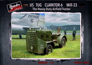 Thunder Model 32001 US Tug Clarktor-6 Mill-33 The heavy duty airfield tractor 1/32 – zdjęcie 2