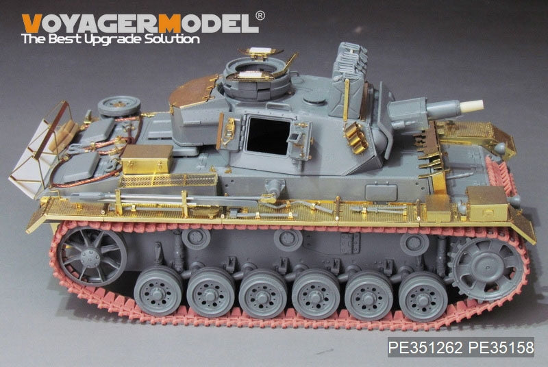 Voyager Model PE351262 WWII Pz.KPfw. III Ausf N Africa troop upgrade set basic For DRAGON 6431/6956 1/35 – immagine 7