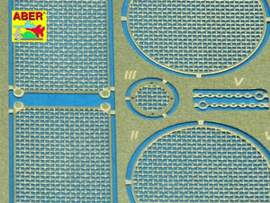 Aber 35G06 Grilles for german tank King Tiger, Jagdtiger 1/35 – Bild 3