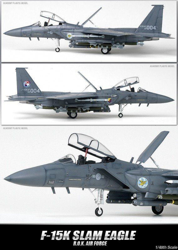 Academy 12213 F-15K SLAM EAGLE (R.O.K. AIR FORCE) 1/48 – immagine 4