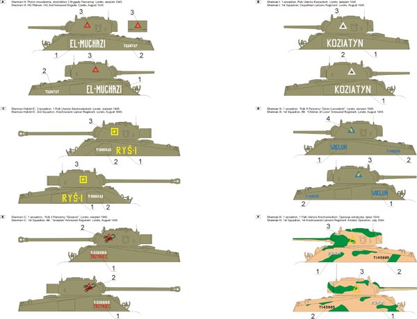 ToRo Model 35D48 - Polish Shermans in Italy, 2nd Polish Corps 1945 vol.3 1/35 – immagine 2