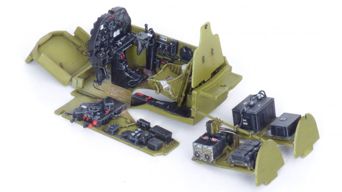 Maquette Eduard 648812 P-38J cockpit (impression Tamiya 1/48) – image 15