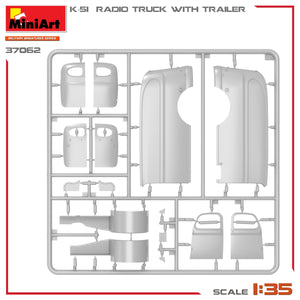Miniart 37062 K-51 RADIO TRUCK WITH TRAILER 1/35 – Bild 14