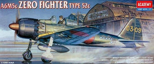 Academy 12493 A6M5c Mitsubishi Zero 1/72 (2176)