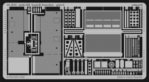 Eduard 35875 StuG. III Ausf. B interior 1/35 Tamiya – imagen 2
