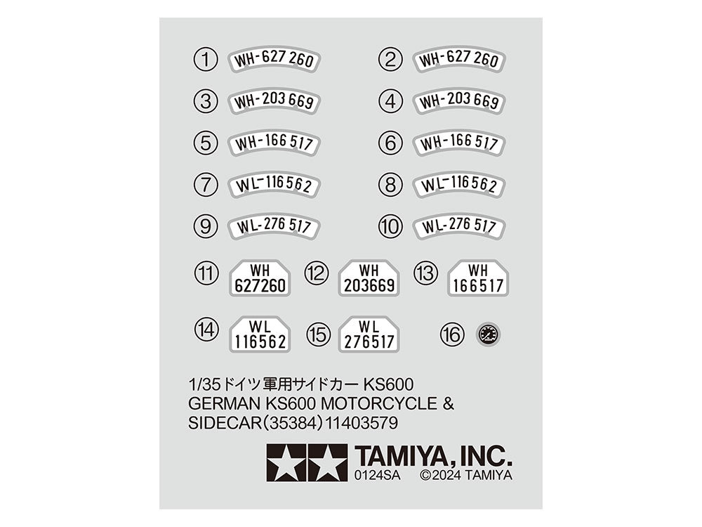 Tamiya 35384 Zundapp KS600 Sidecar 1/35 – immagine 6