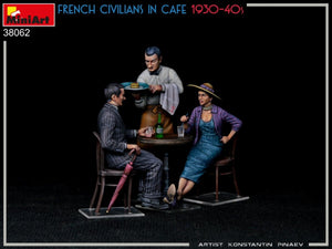 MiniArt 38062 FRENCH CIVILIANS IN CAFE 1930-40S 1/35 – zdjęcie 4