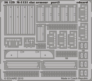 Eduard 36129 M-1131 slat armour 1/35 Trumpeter – imagen 3