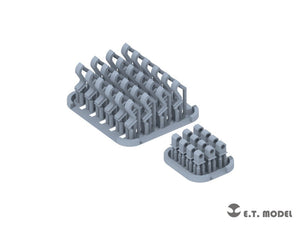 E.T. Model P35-317 Tiger II Spare Track Brackets For Late Version Track ( 3D Print ) 1/35 – zdjęcie 2