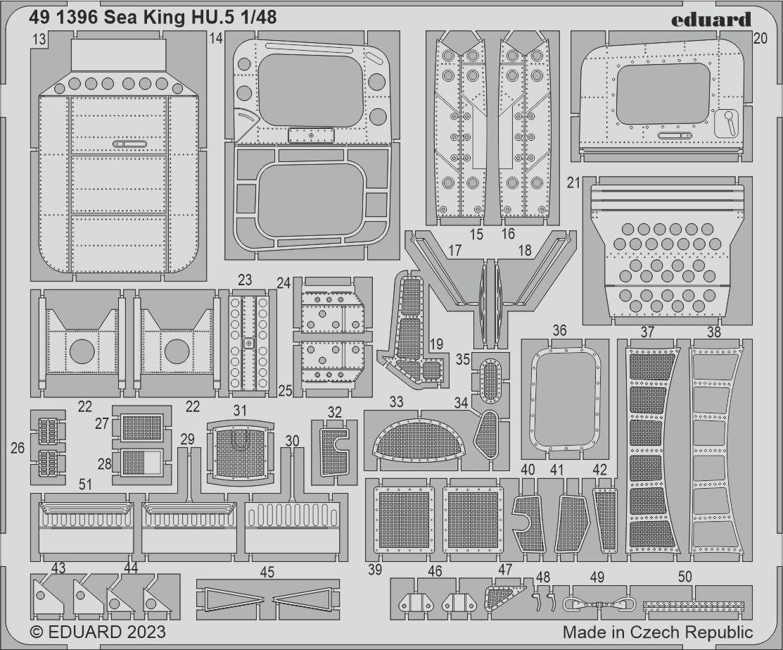 Eduard BIG49399 Sea King HU.5 AIRFIX 1/48 – Bild 3