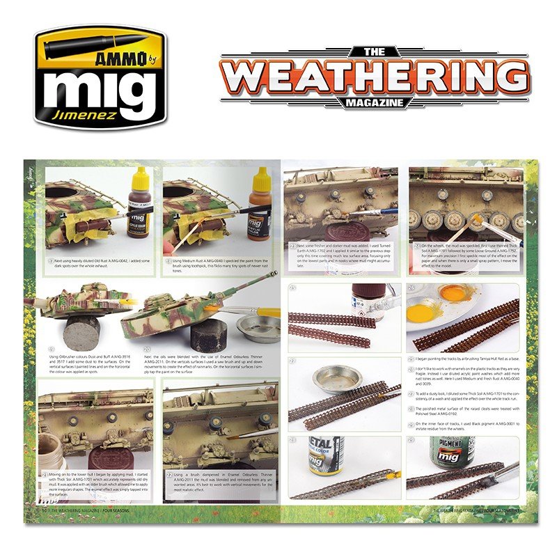 Munitions du Mig 4527PL. Le magazine Weathering, numéro 28. QUATRE SAISONS (polonais)  – image 3
