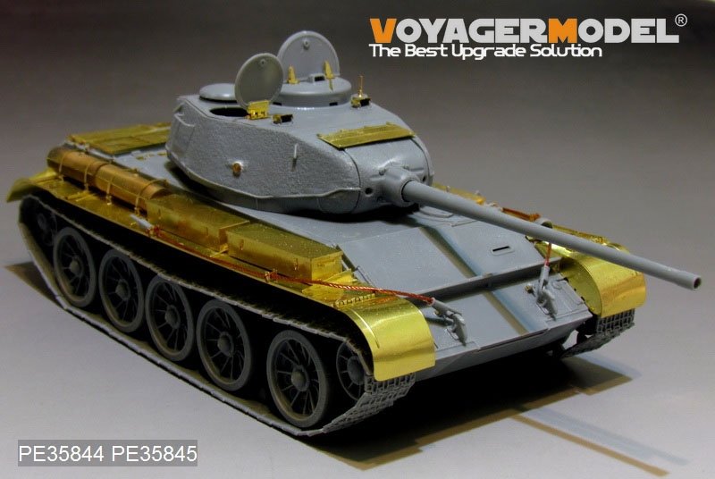 Voyager Model PE35845 WWII Russian T-44 Medium Tank Early Version Fenders（For MINIART 35193） 1/35 – Bild 2