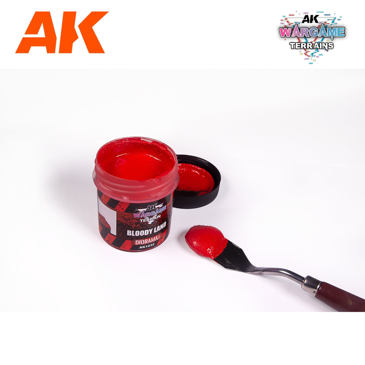 AK Interactive AK1232 BLOODY LAND – WARGAME TERRAINS 100ML