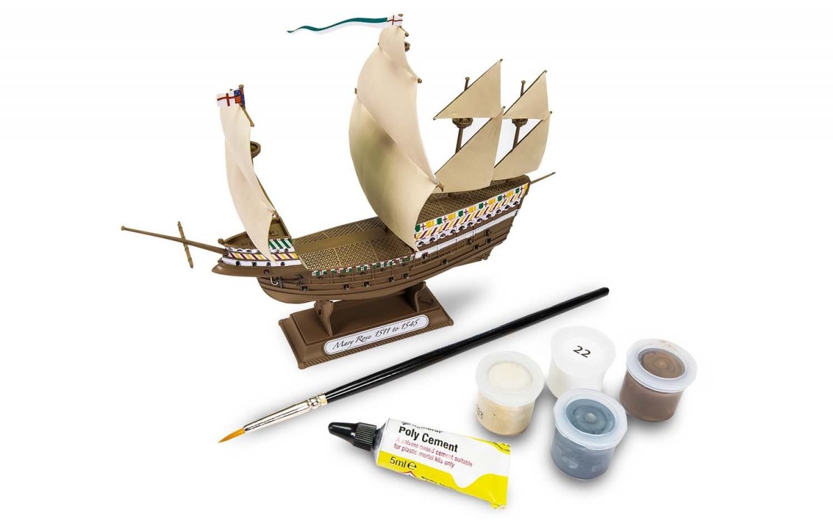 Airfix 55114A Small Starter Set Mary Rose 1/400 – image 2