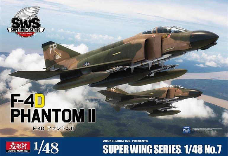 Zoukei-Mura SWS4807 F-4D Phantom II 1/48