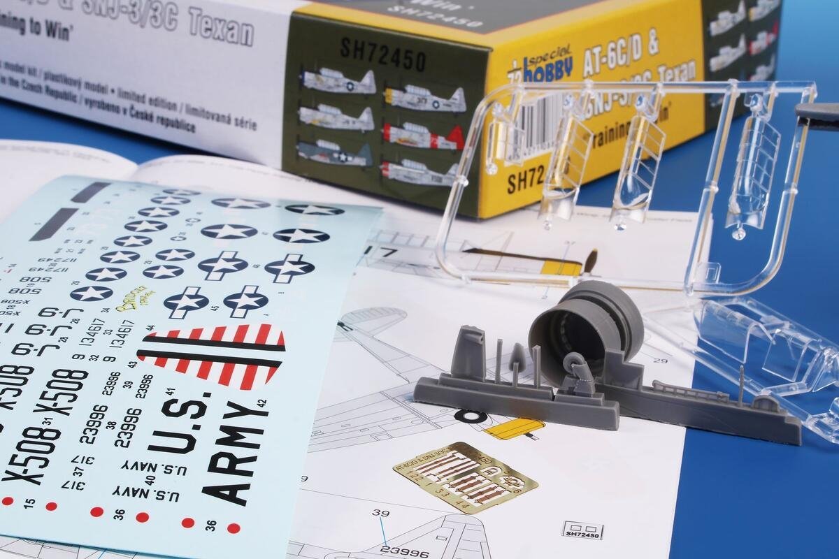 Special Hobby 72450 AT-6C/D &amp;amp; SNJ-3/3C Texan ‘Training to Win’ 1/72 – zdjęcie 4