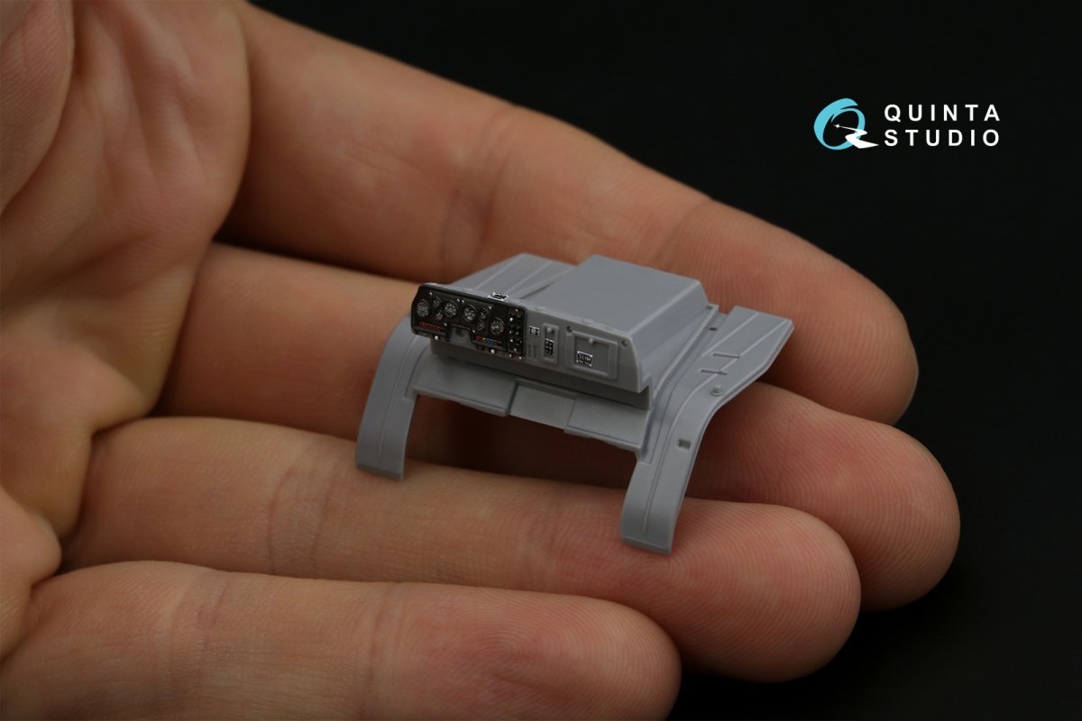 Quinta Studio QD72069 Ural-4320 3D-Printed &amp;amp; coloured Interior on decal paper (Zvezda) 1/72 – immagine 9