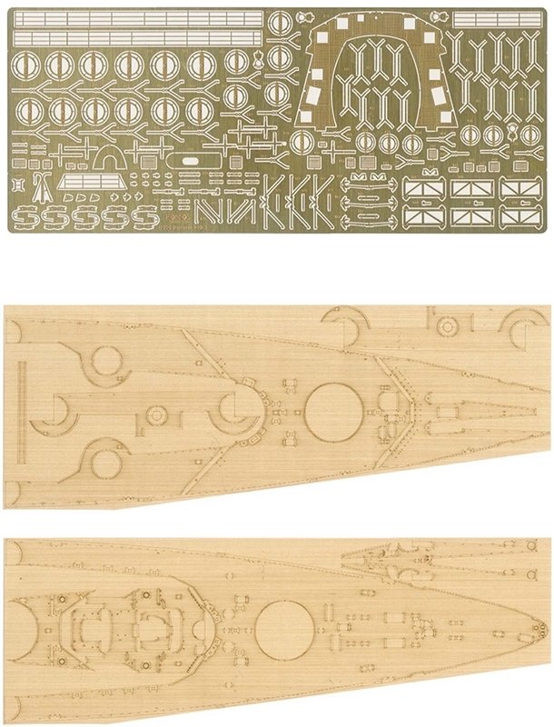 I Love Kit 66602 Bismarck Detail set for TRUMPETER 03702 1/200 – zdjęcie 3