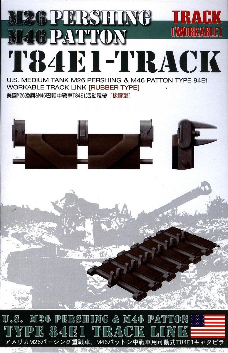 AFV Club 35037 WORKABLE T84E1 Track Link for US M26 Pershing / M46 Patton 1/35