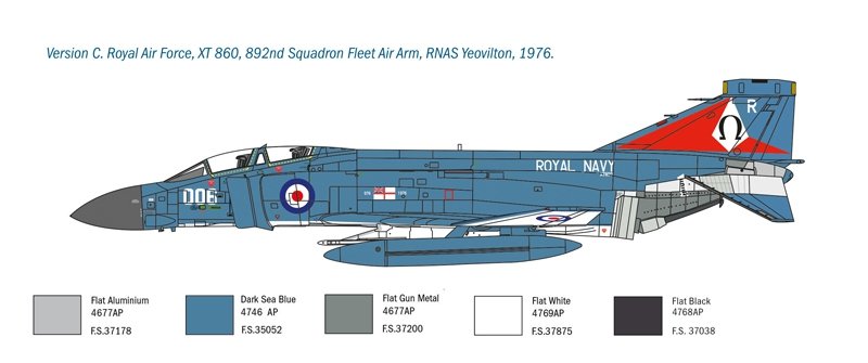 Italeri 1434 F-4 Phantom FG.1 1/72 – image 3