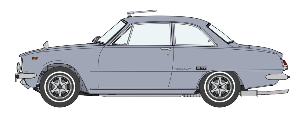 Hasegawa 20701 Isuzu Bellett 1600GT (1966) 1/24 – immagine 7