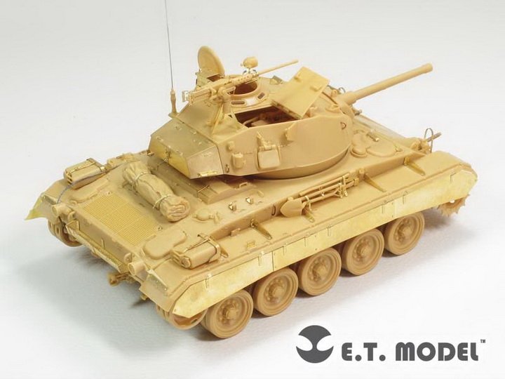 E.T. Model E35-136 WWII US Light Tank M-24 chaffee (Early Prod.) For Bronco 35069 1/35 – Bild 4