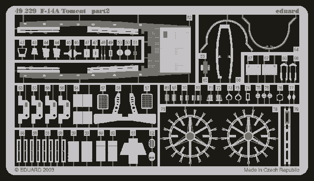 Eduard BIG4816 F-14A 1/48 HASEGAWA – image 6