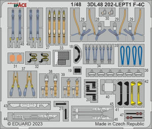 Eduard 3DL48202 F-4C SPACE HOBBY 2000, ACADEMY 1/48 – immagine 4