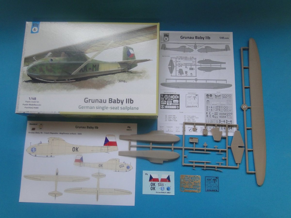 Fly 48021 Grunau Baby IIB Czechoslovakia 1/48 – imagen 2