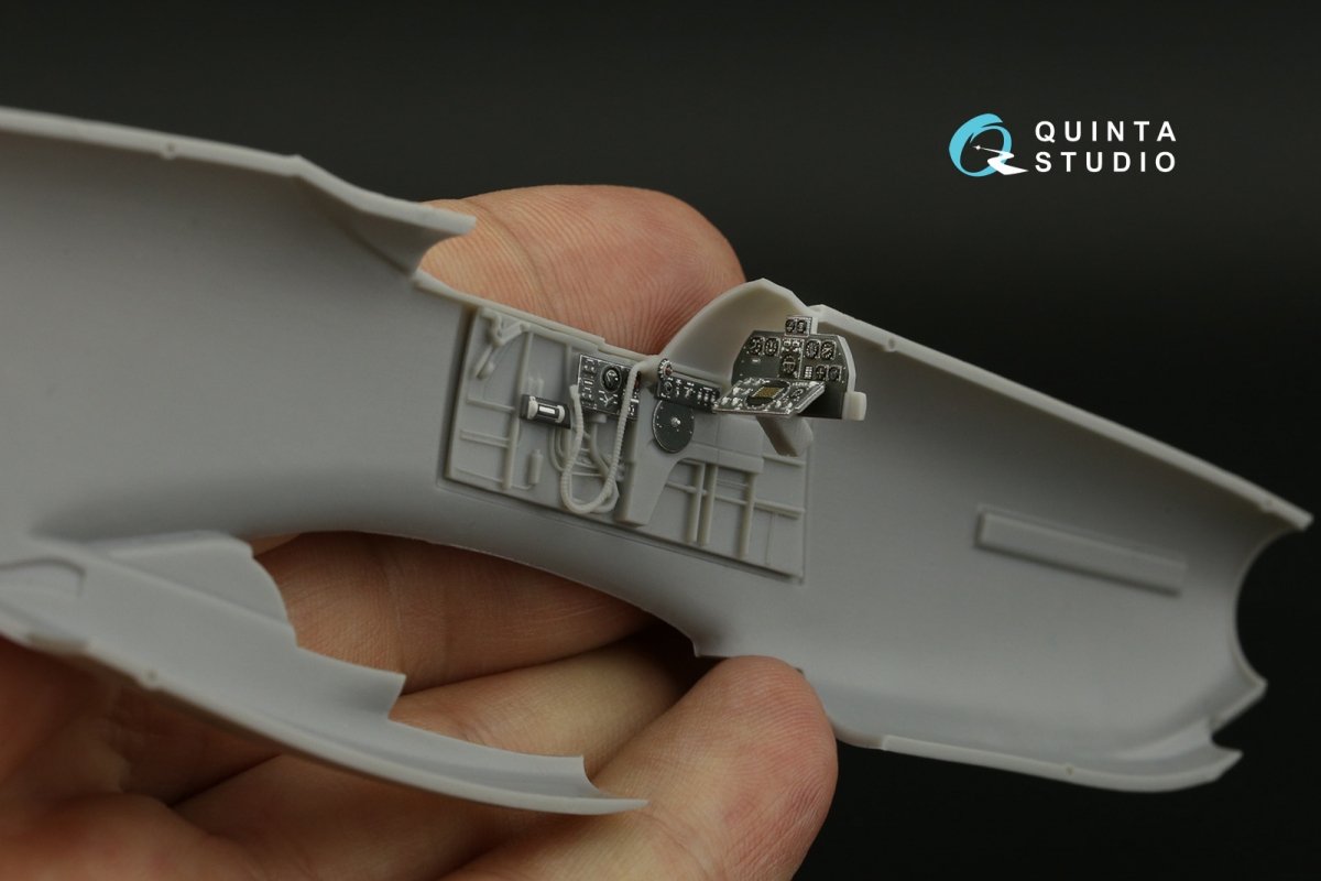 Quinta Studio QD48363 F-82F Twin Mustang 3D-Printed &amp;amp; coloured Interior on decal paper (Modelsvit) 1/48 – immagine 4