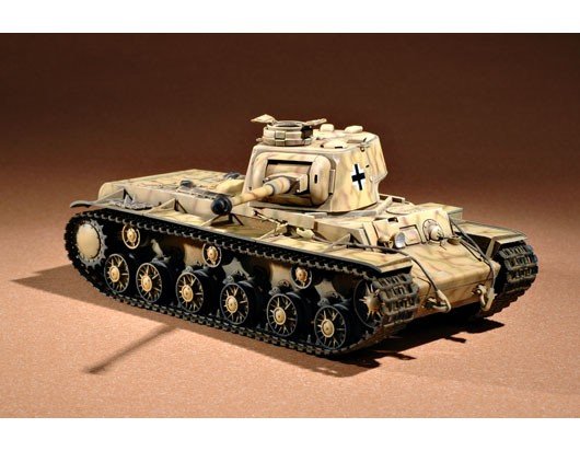 Trumpeter 00366 German Pz.Kpfm KV-1 756(r) Tank 1/35 – zdjęcie 3