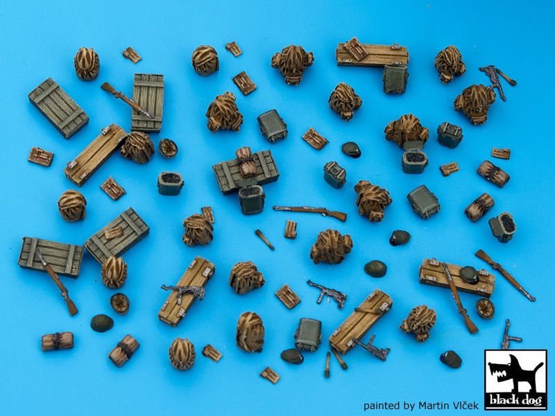 Black Dog T72033 German WW II equipment 1/72 – immagine 2