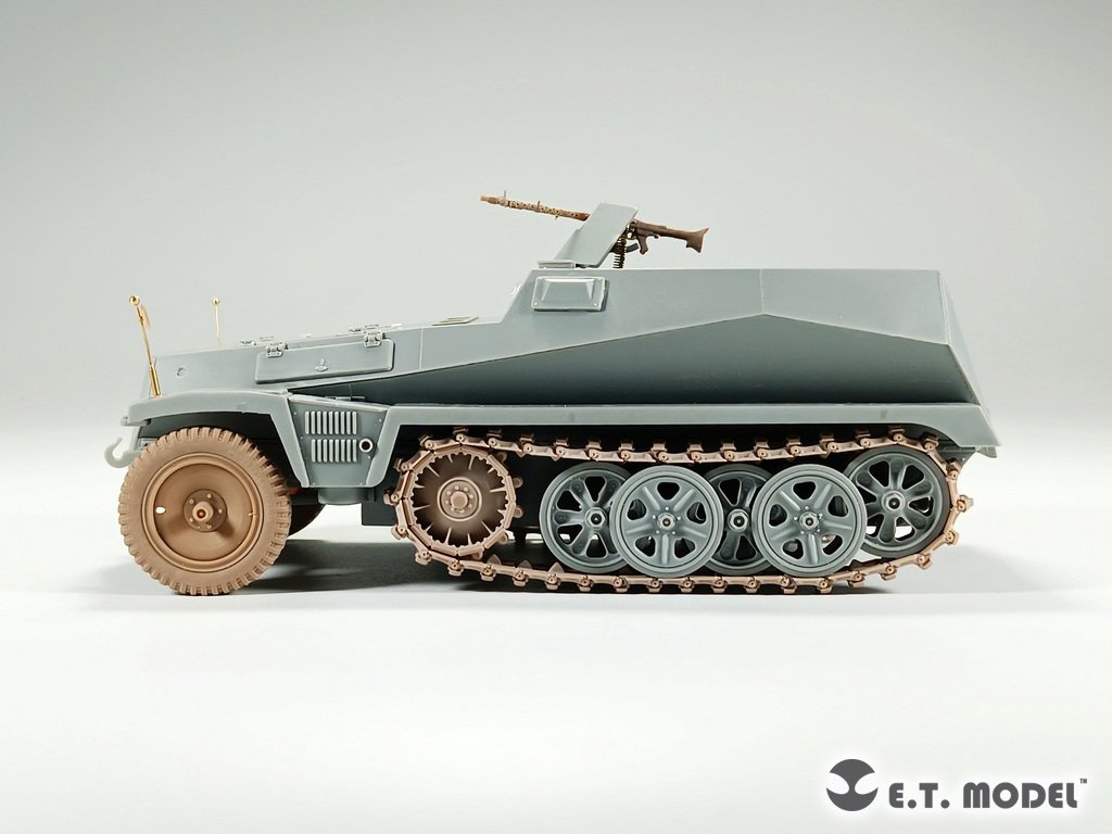 ET Modèle P35-066 Seconde Guerre mondiale allemand Sd.kfz.250/Sd.kfz.10 Pignons et maillons de chenille (imprimés en 3D) 1/35 – image 7