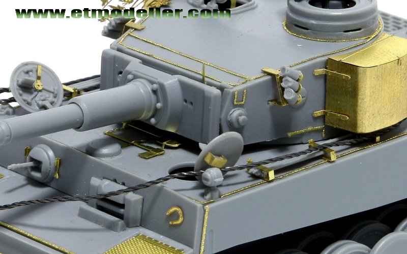 E.T. Model E72-006 WWII German TIGER I Initial Production For DRAGON 7370 1/72 – immagine 4