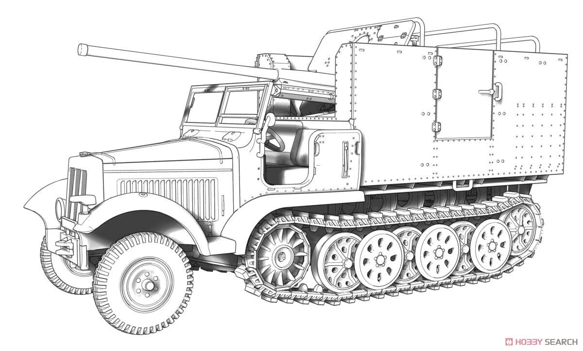 ACE 72574 7,62cm FK.36 (R) auf mZgkw 5t &amp;quot;Diana&amp;quot; Sd.Kfz. 6/3 1/72 – imagen 9