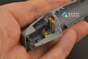 Quinta Studio QD48241 Me 163B 3D-Printed &amp;amp; coloured Interior on decal paper (GasPatch models) 1/48 – immagine 6