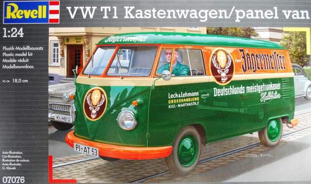 Revell 07076 Volkswagen Typ 2 T1 Van 1/24