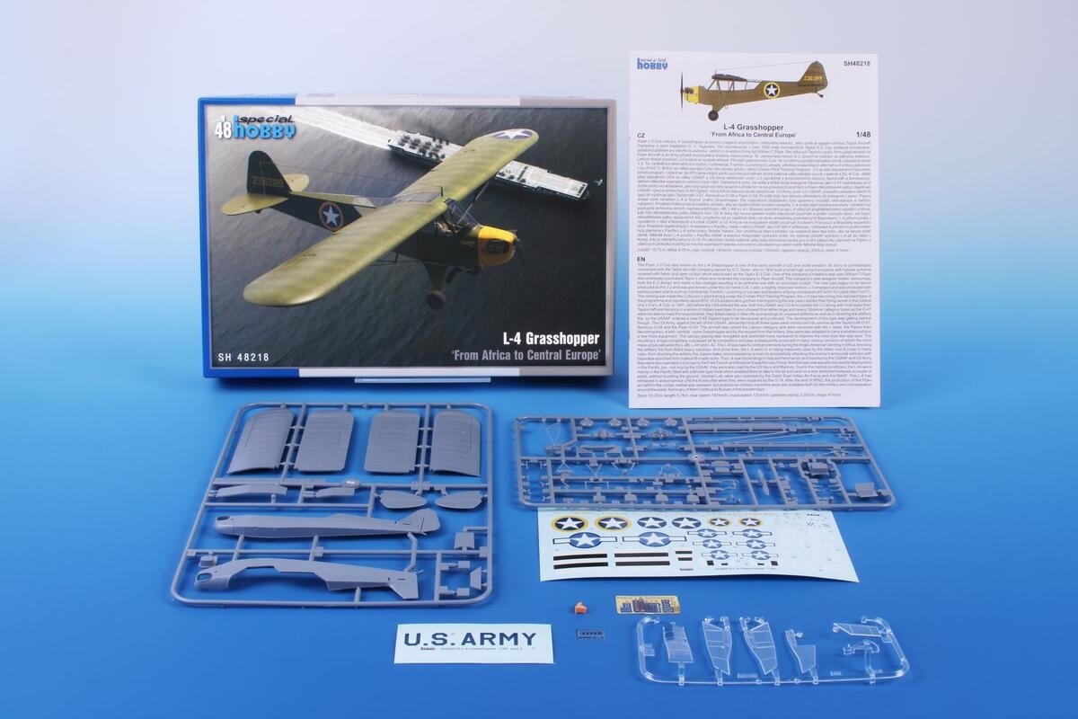 Special Hobby 48218 L-4 Grasshopper « De l&amp;#39;Afrique à l&amp;#39;Europe centrale » 1/48 – image 2