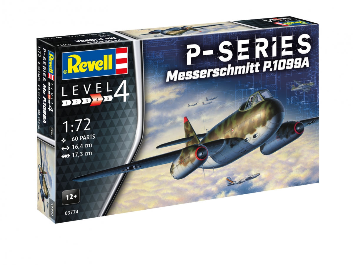 Revell 03774 Messerschmitt P.1099 A (Série P) 1/72 – image 7