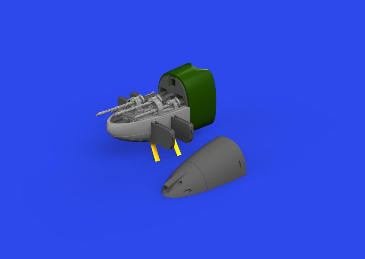 Eduard 672311 Bf 110E nose guns PRINT EDUARD 1/72 – immagine 6