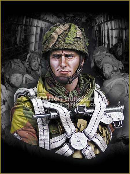 Young Miniatures YM1864 British Paratrooper Operation Market Garden 1944 1/10