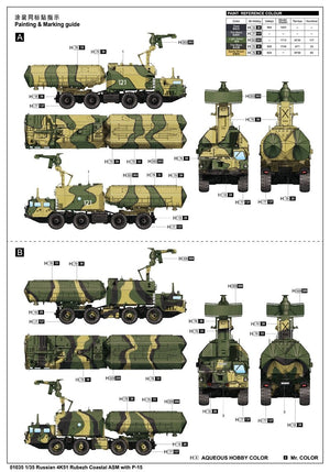 Trumpeter 01035 4K51 Rubezh Coastal 1/35 – immagine 3