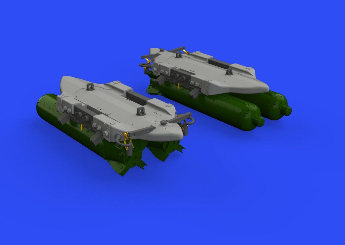 Eduard 632140 BRU-57A rack 1/32 – zdjęcie 2