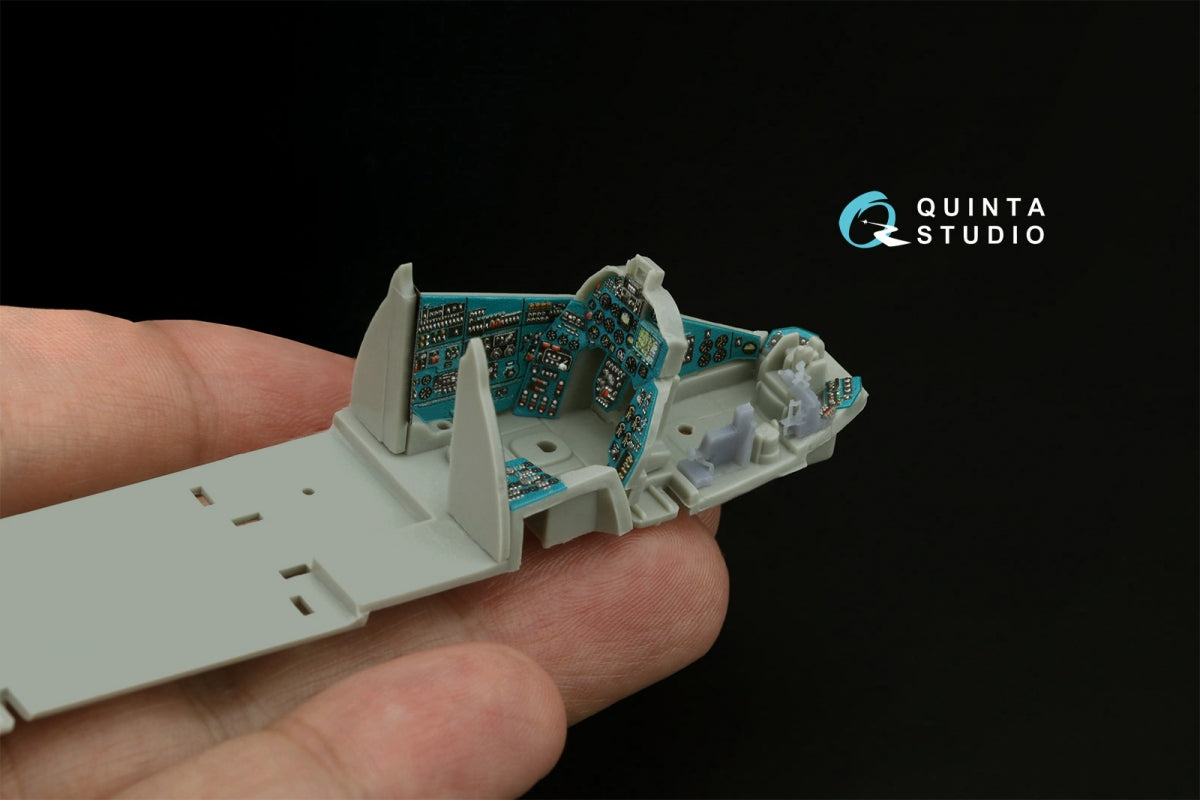 Quinta Studio QD+72184 Mi-24V 3D-Printed &amp;amp; coloured Interior on decal paper (Hobby Boss/ARK Models) (with 3D-printed resin parts) 1/72 – immagine 7