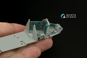 Quinta Studio QD+72184 Mi-24V 3D-Printed &amp;amp; coloured Interior on decal paper (Hobby Boss/ARK Models) (with 3D-printed resin parts) 1/72 – immagine 7