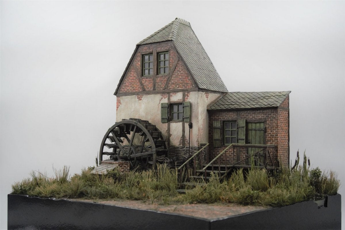 RT-Diorama 35024 Diorama-Base: Watermill 1/35 – Bild 5