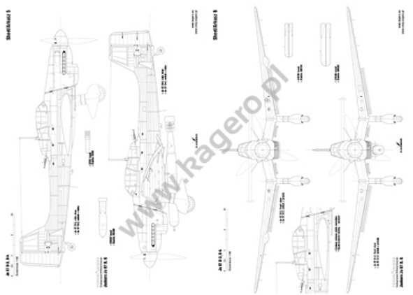 Kagero 7077 Junkers Ju 87 D, G EN/PL – Bild 2